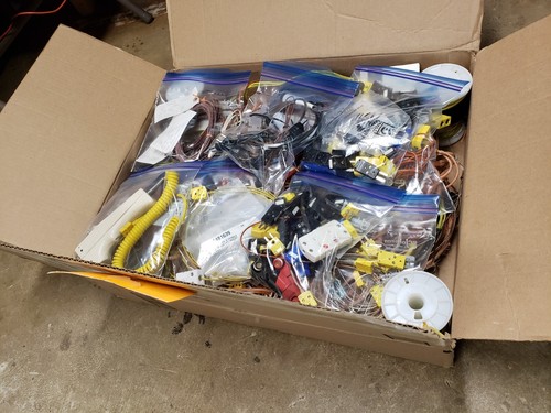 Massive Omega Thermocouple & Wire Connector Assortment  Lot K T J GG 20 24 SLE