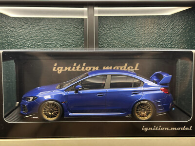 1/18 Ignition Model Subaru Impreza WRX (CBA-VAB) STI Blue Metallic IG3609