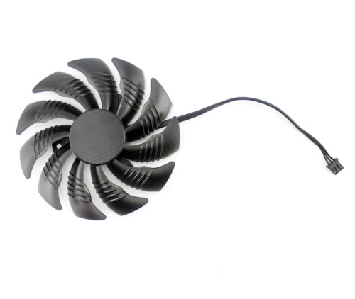 Cooling Fan For Gigabyte Geforce GTX 1050Ti RX550 T129215SU PLD09210S12HH 88MM - Picture 2 of 11