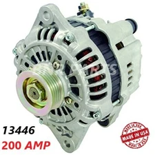 200 AMP 13446 Alternator Mazda Ford Probe 626 MX-3 MX-6 High Output Performance 