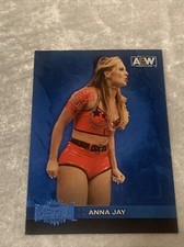 2022 UPPER DECK AEW METAL UNIVERSE ANNA JAY #119 BLUE SPECTRUM