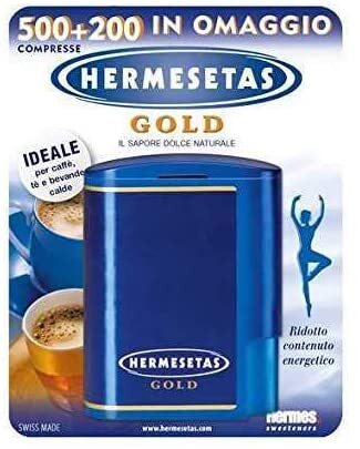 Dolcificante Hermesetas Gold 700 Compresse - Afbeelding 1 van 1