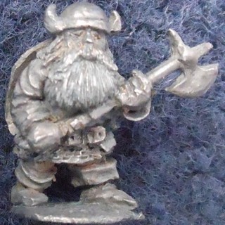 1981 Dwarf Sword & Polearm FTD3 V1 Fantasy Tribes Citadel Pre Slotta C07 Tribe