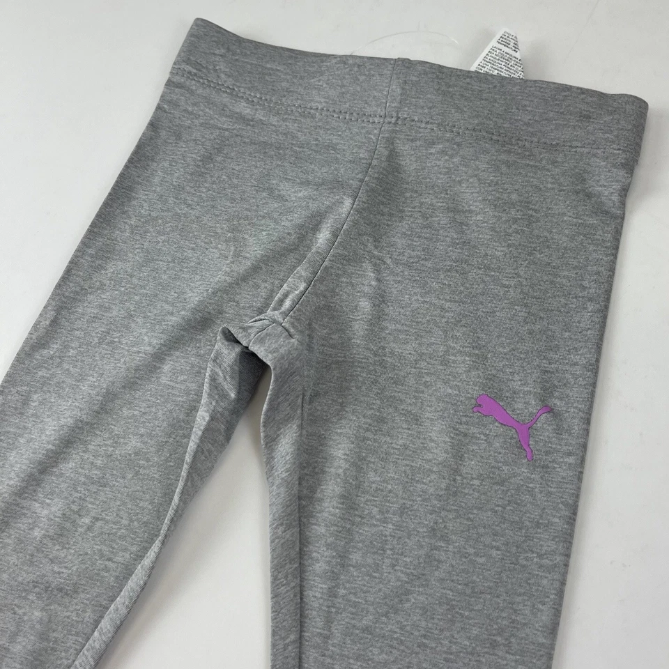 Pantalones deportivos Puma talla 3T gris con logotipo nuevos sin etiquetas Foto 2 de 4