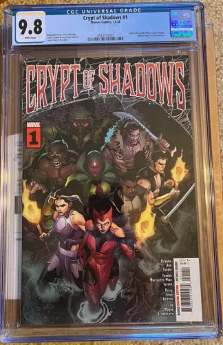 Crypt of Shadows #1 (A) CGC 4518531005 9.8 Yu Cover