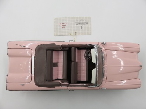 PRECISION MODELS 1958 Edsel Citation Die-cast Car - Franklin Mint Loose Model - Picture 6 of 15