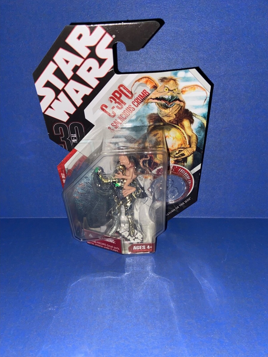 Star Wars C-3PO & Salacious Crumb 30th Anniversary Coin Figure #30