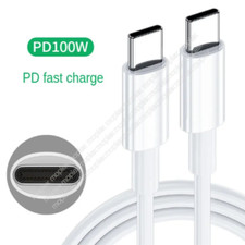 3PACK 100W PD Fast Charger cable USB C to USB C Cable For Samsung Macbook Pro