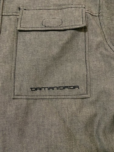 Giacca e pantaloncini Dada Denim set XXL (50-52) colore grigio scuro usati - Foto 6 di 7