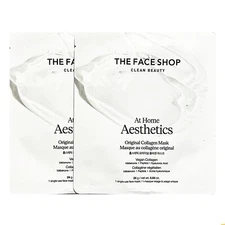 The Face Shop At Home Aesthetics Original Collagen Hydrogel Mask VEGAN 2-sheet