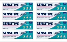 8X- Natural White SENSITIVE EXTREME Fluoride Anti-Cavity Whitening Toothpaste