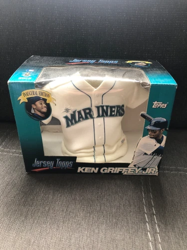 KEN GRIFFEY JR  1999 JERSEY TOPPS INAUGURAL EDITION MARINERS 