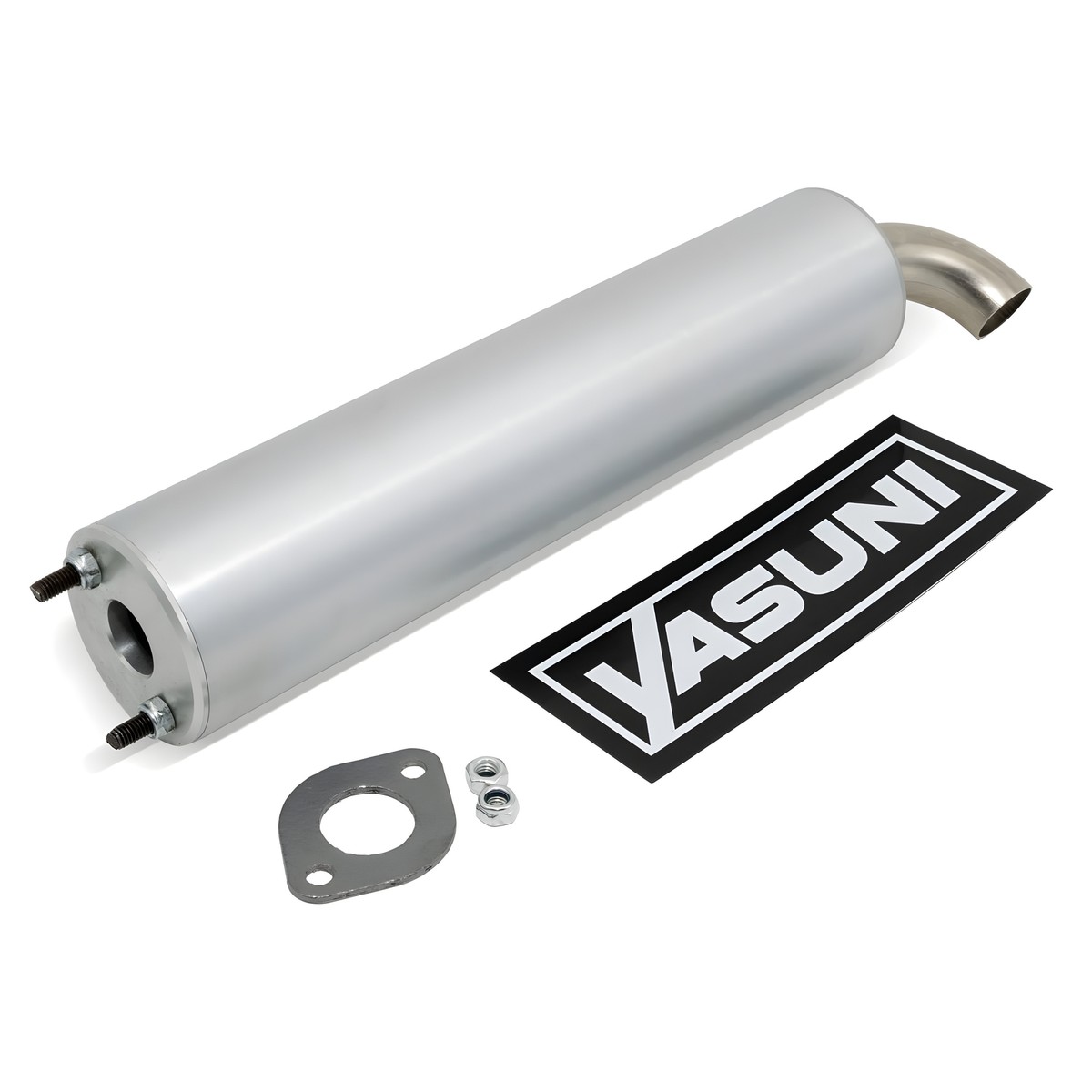 Rear muffler Yasuni Scooter rear silencer aluminum for Yasuni Z