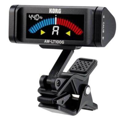*KORG 100 hours of continuous driving guitar-only clip-on tuner AW-LT100G