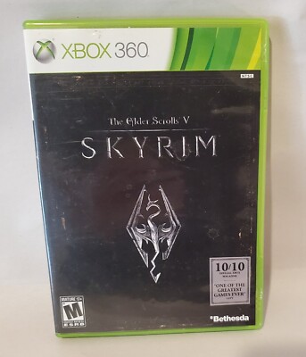 The Elder Scrolls V Skyrim Video Game With Manual (Used)