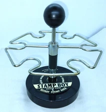 Stamp Boy Rotating Stamp Rack, Made in England, Labros LTD (USED)