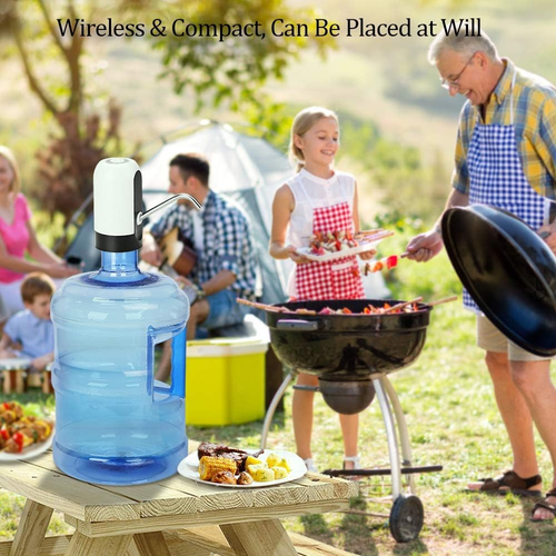 Water Bottle Pump 5 Gallon Water Bottle Dispenser USB Charging Automatic Drinkin - 第 2/8 張圖片