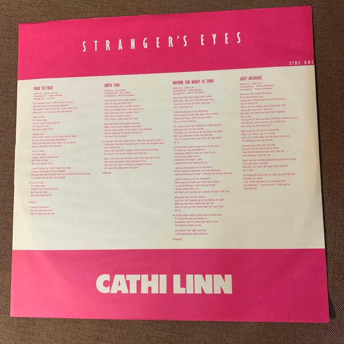 キャシー・リン ストレンジャーズ・アイズ LP STRANGER'S EYES/CATHI LNN/キャシー・リン｜OLD ROCK｜ディスク