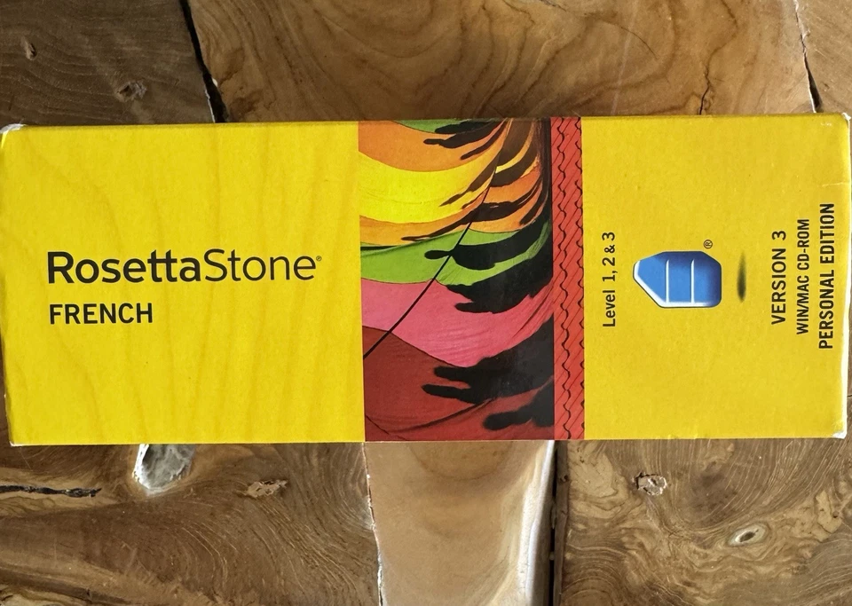 Rosetta Stone French Levels 1-3 Audio Companion CD Set USB Headset Version 3 NEW - Image 4 of 4