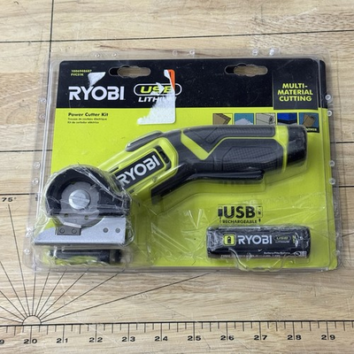 #ad Ryobi USB Lithium Power Cutter Kit with 2.0 Ah USB Lithium Battery $45.00