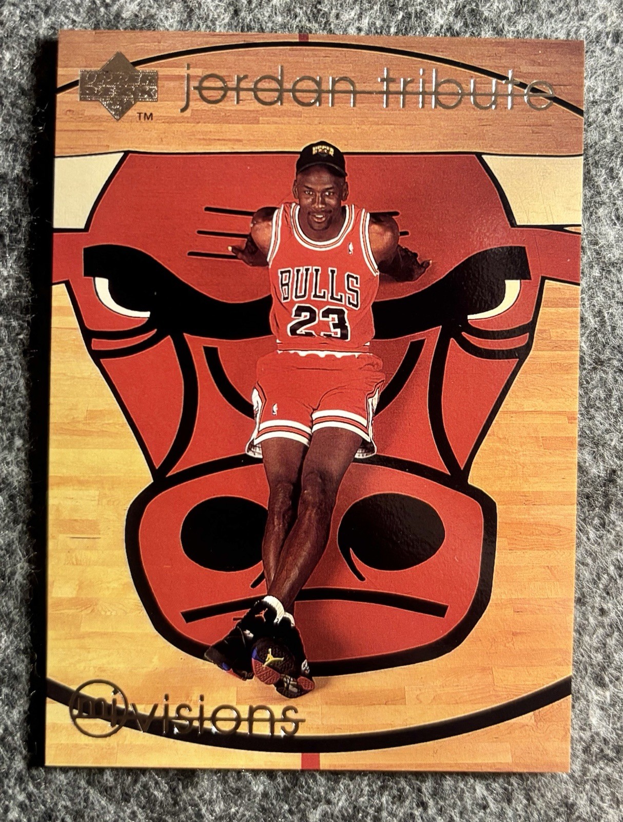 Michael Jordan #MJ9 Basketball Cards 1997 Upper Deck Michael Jordan Tribute trading card — raw and PSA graded price guide