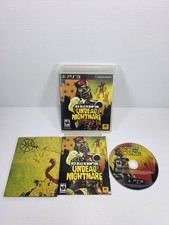Red Dead Redemption: Undead Nightmare PS3 PlayStation CIB Complete Manual Map