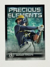 2023 Bowman Platinum Baseball Jackson Chourio Precious Elements Insert (RC)