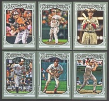 2013 Topps Gypsy Queen w/ SP - BALTIMORE ORIOLES Team Set