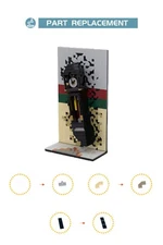 Compatible Grandfather Clock Model 671 from TV Show Season 5 Building Set
