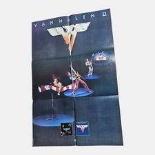 Van Halen Van Halen II 23x35 Promo Album Poster Display Original Vintage 1979