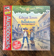 Magic Tree House Ghost Town at Sundown Audio CD Audiobook Read by Author