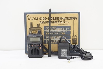 Used Icom IC-R6 Wideband Receiver Scanner 0.100-1309.995MHz w/Accessories Tested