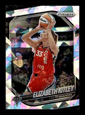 2025 Panini Prizm WNBA Elizabeth Kitley #41 Cracked Ice Prizm Las Vegas Aces