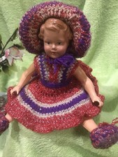 Tolle Kleine, Antike Puppe , ähnlich Schildkröt,Guter Zustand