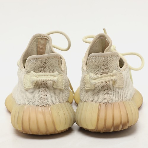 Yeezy x Adidas Green Knit Fabric Boost 350 V2 "Butter" Low Top Sneakers Size 41 - Picture 5 of 9