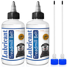 100% Silicone Treadmill Belt Lubricant/Lube Kit / 8.4 Ounces - with 2 Applicatio