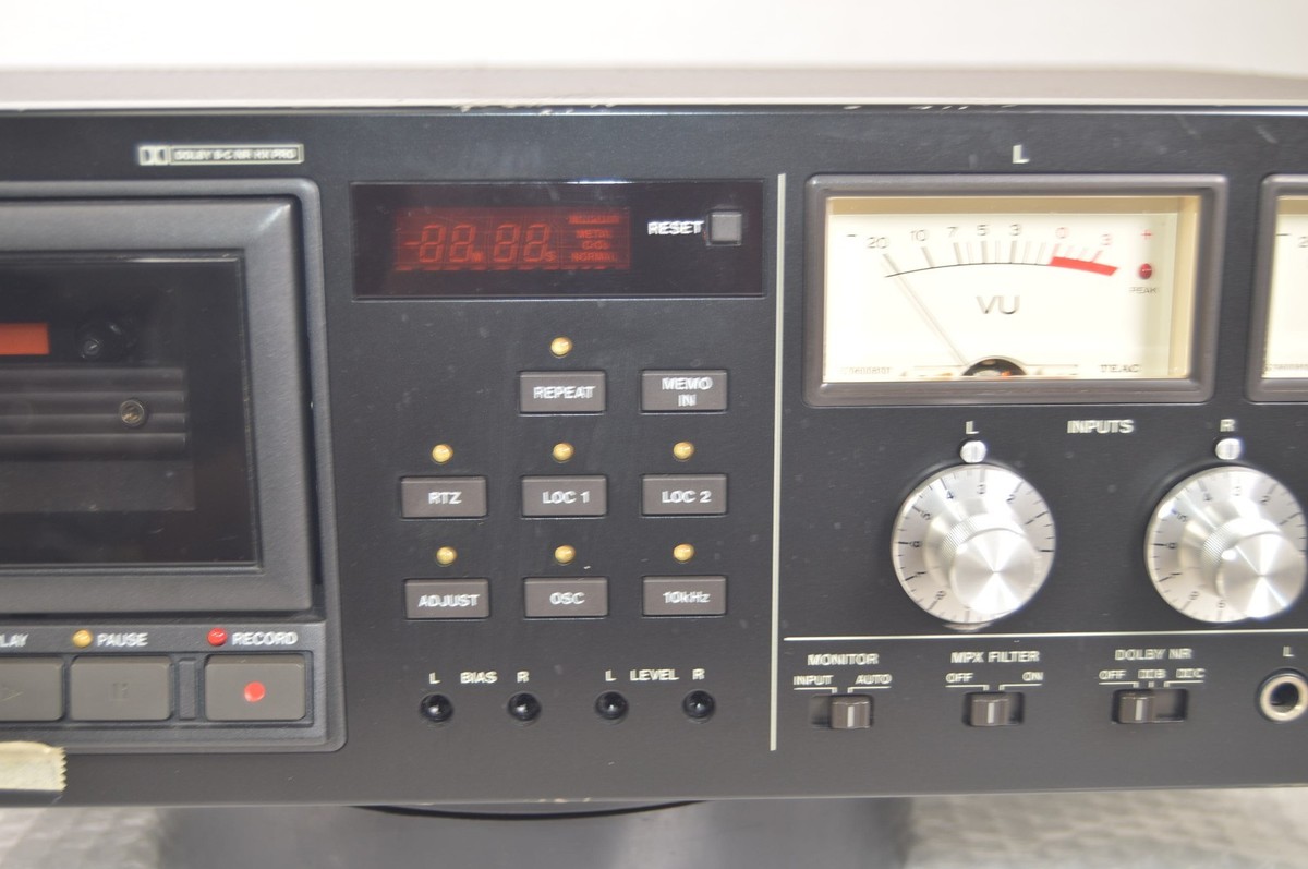 Tascam 122 MKIII MK3 Professional 3-Head Cassette Deck Working | eBay