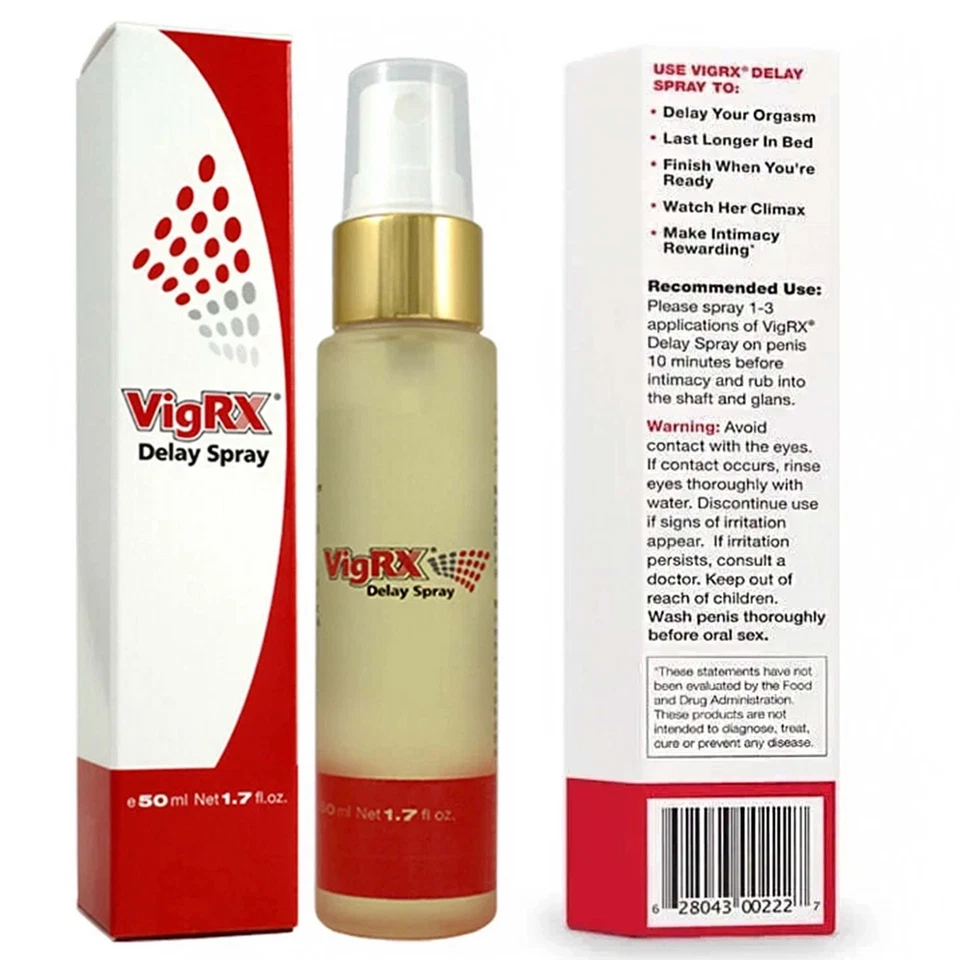 VigRX Spray Retardado ACCIÓN RÁPIDA DURA MÁS TIEMPO 1 Mes Suministro Mismo Día ¡Envío RÁPIDO! Foto 4 de 4