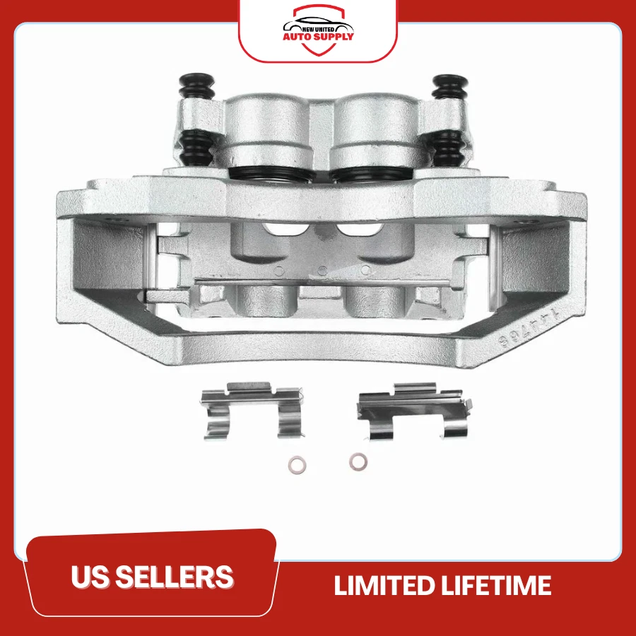 Pinza de freno de disco izquierda o derecha con pistón fenólico para GMC C4500 Topkick 03-09 Foto 2 de 2
