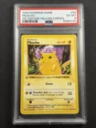 Pokemon TCG PSA 6 EX-MT Pikachu 1st Ed Yellow Cheeks Grey Stamp 1999 58/102
