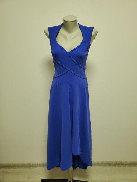 Women Karen Millen Dress Navy 36 / S / 44 #9SMH