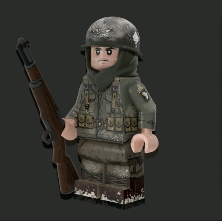 Brickmania WWII 101º Paraquedista NOVO Battle Of The Bulge - Imagem 2 de 4