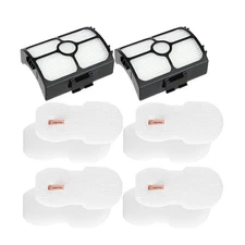 2 HEPA Filters & 4 Foam & Felt Kit for shark HZ4002 HZ4000C QS4001 QS3000 HZ3000