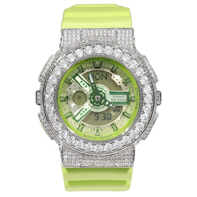 美品CASIO G-SHOCK Baby-G BA-110 Amazon.com: Casio Baby-G Fresh Colours Blue Resin Analog
