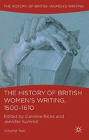 J. Summit (U. A.) | The History Of British Women's Writing, 1500-1610 | Buch