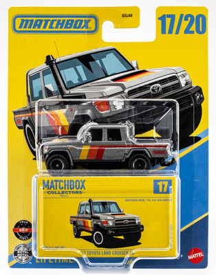2026 Matchbox Collectors #17 '17 Toyota Land Cruiser 78 DARK GREY MICA | FSC