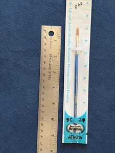 Vintage Athena Series 8500 Paint Brush New Old Stock Chezza’s Fur 1/8