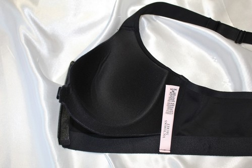 Neuer Victoria's Secret Sport-BH mit Knock Out vorne geschlossen - schwarz - Größe 34C - Bild 4 von 4