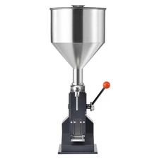 Uimoso Manual Liquid and Paste Filling Machine, Adjustable 5-100ml Capacity