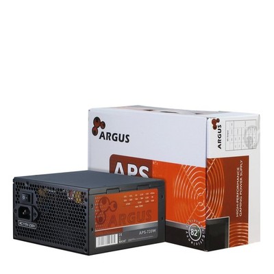 INTER TECH Argus APS-720W - power supply units (115-230 V, 20+4 pin ATX, 47-63 H